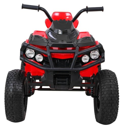 Quad ATV Air na akumulator dla dzieci Czerwony+ Koła pompowane + Radio MP3 + Wolny Start Quad ATV Air na akumulator dla dzieci Czerwony+ Koła pompowane + Radio MP3 + Wolny Start