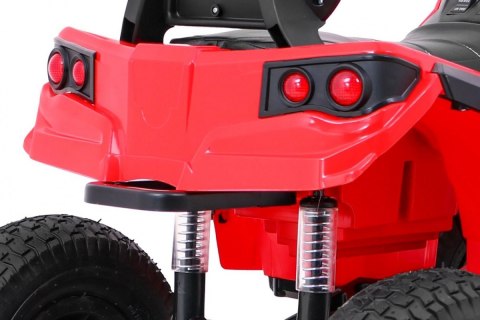 Quad ATV Air na akumulator dla dzieci Czerwony+ Koła pompowane + Radio MP3 + Wolny Start Quad ATV Air na akumulator dla dzieci Czerwony+ Koła pompowane + Radio MP3 + Wolny Start