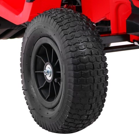 Quad ATV Air na akumulator dla dzieci Czerwony+ Koła pompowane + Radio MP3 + Wolny Start Quad ATV Air na akumulator dla dzieci Czerwony+ Koła pompowane + Radio MP3 + Wolny Start