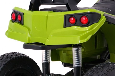 Quad ATV Air na akumulator dla dzieci Zielony + Koła pompowane + Radio MP3 + Wolny Start Quad ATV Air na akumulator dla dzieci Zielony + Koła pompowane + Radio MP3 + Wolny Start
