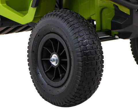 Quad ATV Air na akumulator dla dzieci Zielony + Koła pompowane + Radio MP3 + Wolny Start Quad ATV Air na akumulator dla dzieci Zielony + Koła pompowane + Radio MP3 + Wolny Start