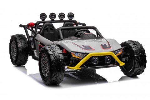 Auto Buggy Racing 5 na akumulator dla dzieci +3. Szary + Silniki 2x200W + Pilot + Wolny Start Auto Buggy Racing 5 na akumulator dla dzieci +3. Szary + Silniki 2x200W + Pilot + Wolny Start