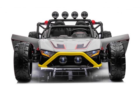 Auto Buggy Racing 5 na akumulator dla dzieci +3. Szary + Silniki 2x200W + Pilot + Wolny Start Auto Buggy Racing 5 na akumulator dla dzieci +3. Szary + Silniki 2x200W + Pilot + Wolny Start