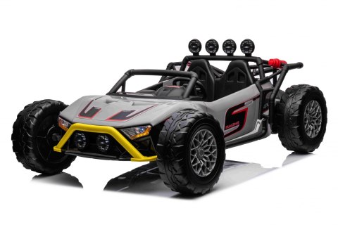 Auto Buggy Racing 5 na akumulator dla dzieci +3. Szary + Silniki 2x200W + Pilot + Wolny Start Auto Buggy Racing 5 na akumulator dla dzieci +3. Szary + Silniki 2x200W + Pilot + Wolny Start