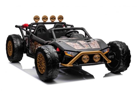 Auto Buggy Racing 5 na akumulator dla dzieci Czarny + Silniki 2x200W + Pilot + Audio LED + Wolny Start Auto Buggy Racing 5 na akumulator dla dzieci Czarny + Silniki 2x200W + Pilot + Audio LED + Wolny Start