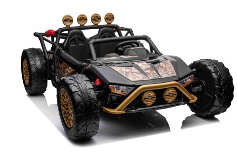 Auto Buggy Racing 5 na akumulator dla dzieci Czarny + Silniki 2x200W + Pilot + Audio LED + Wolny Start Auto Buggy Racing 5 na akumulator dla dzieci Czarny + Silniki 2x200W + Pilot + Audio LED + Wolny Start