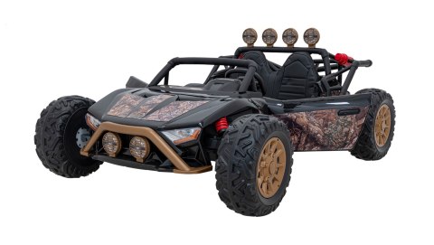 Auto Buggy Racing 5 na akumulator dla dzieci Czarny + Silniki 2x200W + Pilot + Audio LED + Wolny Start Auto Buggy Racing 5 na akumulator dla dzieci Czarny + Silniki 2x200W + Pilot + Audio LED + Wolny Start