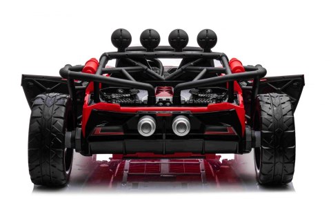 Auto Buggy Racing 5 na akumulator dla dzieci Czerwony + Silniki 2x200W + Pilot + Audio LED + Wolny Start Auto Buggy Racing 5 na akumulator dla dzieci Czerwony + Silniki 2x200W + Pilot + Audio LED + Wolny Start