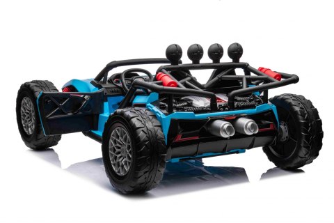 Auto Buggy Racing 5 na akumulator dla dzieci Niebieski + Silniki 2x200W + Pilot + Audio LED + Wolny Start Auto Buggy Racing 5 na akumulator dla dzieci Niebieski + Silniki 2x200W + Pilot + Audio LED + Wolny Start