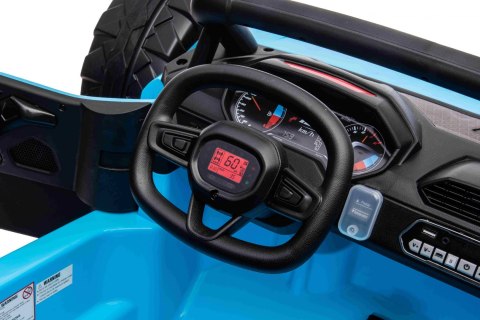 Auto Buggy Racing 5 na akumulator dla dzieci Niebieski + Silniki 2x200W + Pilot + Audio LED + Wolny Start Auto Buggy Racing 5 na akumulator dla dzieci Niebieski + Silniki 2x200W + Pilot + Audio LED + Wolny Start