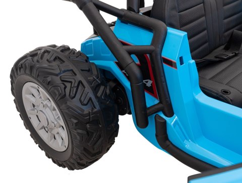 Auto Buggy Racing 5 na akumulator dla dzieci Niebieski + Silniki 2x200W + Pilot + Audio LED + Wolny Start Auto Buggy Racing 5 na akumulator dla dzieci Niebieski + Silniki 2x200W + Pilot + Audio LED + Wolny Start