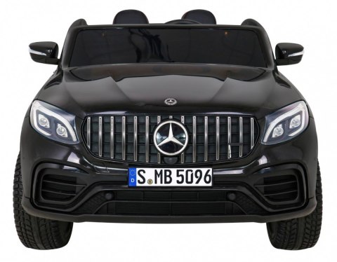 Auto Mercedes GLC 63S dla dzieci Czarny + Napęd 4x4 + MP4 + LED + Ekoskóra + Wolny Start + EVA Auto Mercedes GLC 63S dla dzieci Czarny + Napęd 4x4 + MP4 + LED + Ekoskóra + Wolny Start + EVA