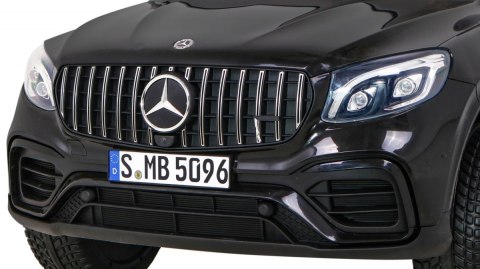 Auto Mercedes GLC 63S dla dzieci Czarny + Napęd 4x4 + MP4 + LED + Ekoskóra + Wolny Start + EVA Auto Mercedes GLC 63S dla dzieci Czarny + Napęd 4x4 + MP4 + LED + Ekoskóra + Wolny Start + EVA