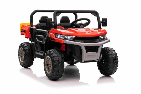 Auto Pick-Up Speed 900 dla dzieci Czerwony + Napęd 4x4 + Ruchomy kiper + Bagażnik + Pilot + Łopatka + Audio LED Auto Pick-Up Speed 900 dla dzieci Czerwony + Napęd 4x4 + Ruchomy kiper + Bagażnik + Pilot + Łopatka + Audio LED