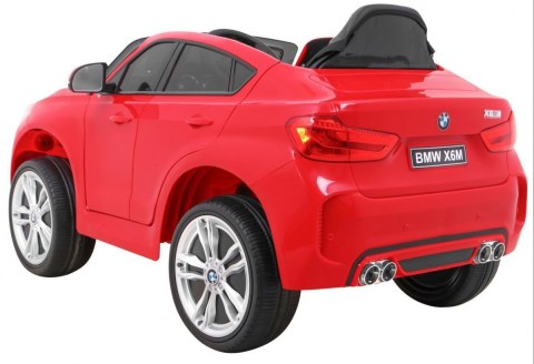 BMW X6M Elektryczne Autko dla dzieci - Czerwony SUV + Pilot BMW X6M Elektryczne Autko dla dzieci - Czerwony SUV + Pilot