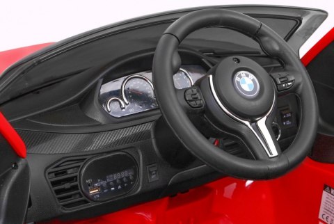 BMW X6M Elektryczne Autko dla dzieci - Czerwony SUV + Pilot BMW X6M Elektryczne Autko dla dzieci - Czerwony SUV + Pilot
