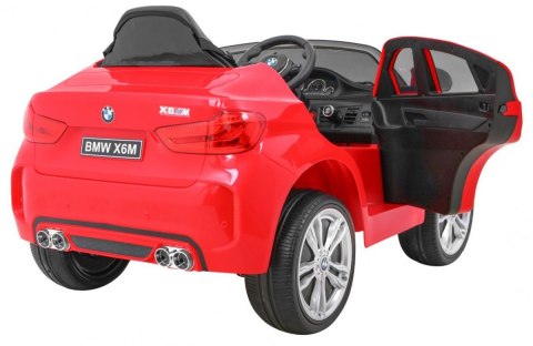 BMW X6M Elektryczne Autko dla dzieci - Czerwony SUV + Pilot BMW X6M Elektryczne Autko dla dzieci - Czerwony SUV + Pilot