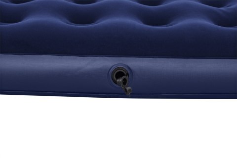 Dmuchany Materac turystyczny do spania 2-osobowy flokowany BESTWAY 203x152x22cm + Zestaw naprawczy Dmuchany Materac turystyczny do spania 2-osobowy flokowany BESTWAY 203x152x22cm + Zestaw naprawczy