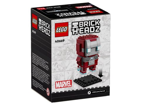 LEGO 40669 BrickHeadz Figurka Iron Man MK5 LEGO 40669 BrickHeadz Figurka Iron Man MK5