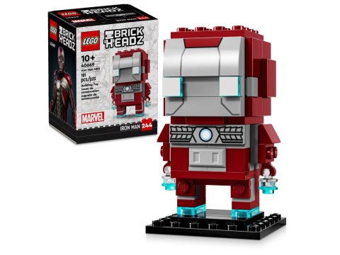 LEGO 40669 BrickHeadz Figurka Iron Man MK5 LEGO 40669 BrickHeadz Figurka Iron Man MK5
