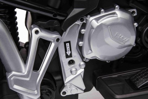 Motor BMW F850 GS na akumulator dla dzieci Biały + Kółka pomocnicze + Audio LED + Wolny Start + EVA Motor BMW F850 GS na akumulator dla dzieci Biały + Kółka pomocnicze + Audio LED + Wolny Start + EVA