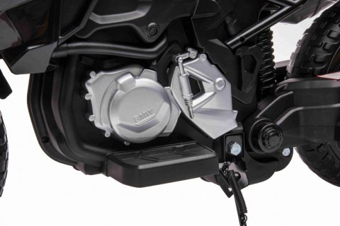 Motor BMW F850 GS na akumulator dla dzieci Czerwony + Kółka pomocnicze + Audio LED + Wolny Start + EVA Motor BMW F850 GS na akumulator dla dzieci Czerwony + Kółka pomocnicze + Audio LED + Wolny Start + EVA
