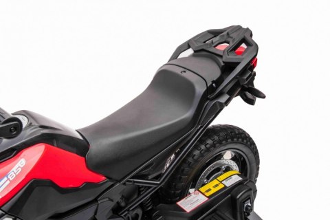 Motor BMW F850 GS na akumulator dla dzieci Czerwony + Kółka pomocnicze + Audio LED + Wolny Start + EVA Motor BMW F850 GS na akumulator dla dzieci Czerwony + Kółka pomocnicze + Audio LED + Wolny Start + EVA