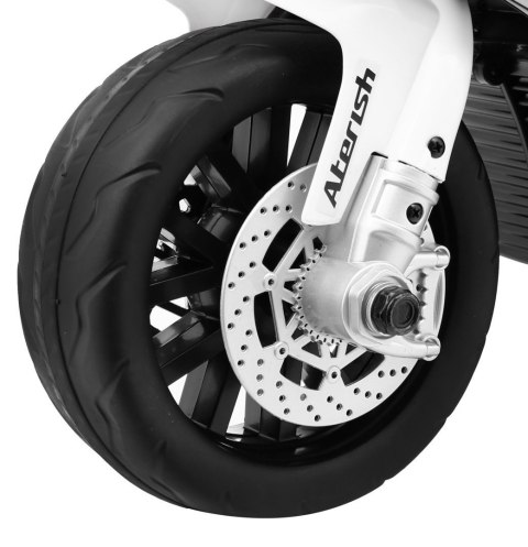Motor BMW S1000 RR Mini na akumulator dla dzieci Czarny + 3 koła + Dźwięki + LED Motor BMW S1000 RR Mini na akumulator dla dzieci Czarny + 3 koła + Dźwięki + LED