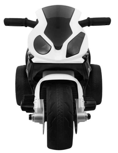 Motor BMW S1000 RR Mini na akumulator dla dzieci Czarny + 3 koła + Dźwięki + LED Motor BMW S1000 RR Mini na akumulator dla dzieci Czarny + 3 koła + Dźwięki + LED