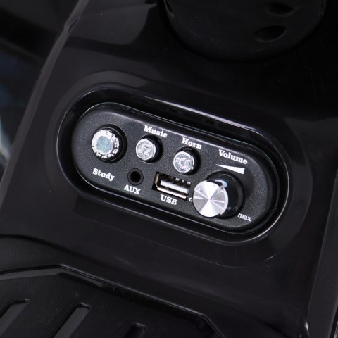 Quad Storm na akumulator dla dzieci Czarny + Silnik 25W + MP3 USB + LED Quad Storm na akumulator dla dzieci Czarny + Silnik 25W + MP3 USB + LED
