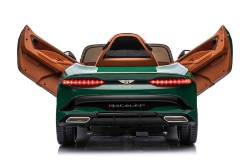 Autko Bentley Bacalar na akumulator dla dzieci Zielony + Pilot + EVA + Wolny Start + Audio LED Autko Bentley Bacalar na akumulator dla dzieci Zielony + Pilot + EVA + Wolny Start + Audio LED