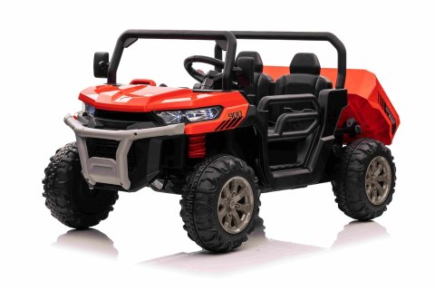 Auto Pick-Up Speed 900 dla dzieci Czerwony + Napęd 4x4 + Ruchomy kiper + Bagażnik + Pilot + Łopatka + Audio LED Auto Pick-Up Speed 900 dla dzieci Czerwony + Napęd 4x4 + Ruchomy kiper + Bagażnik + Pilot + Łopatka + Audio LED