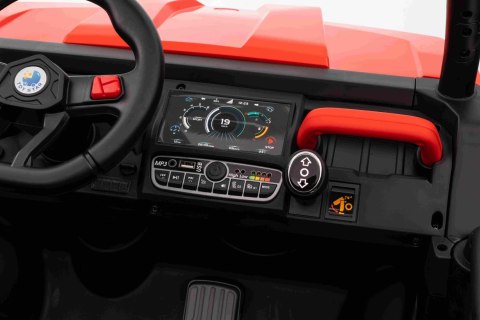 Auto Pick-Up Speed 900 dla dzieci Czerwony + Napęd 4x4 + Ruchomy kiper + Bagażnik + Pilot + Łopatka + Audio LED Auto Pick-Up Speed 900 dla dzieci Czerwony + Napęd 4x4 + Ruchomy kiper + Bagażnik + Pilot + Łopatka + Audio LED
