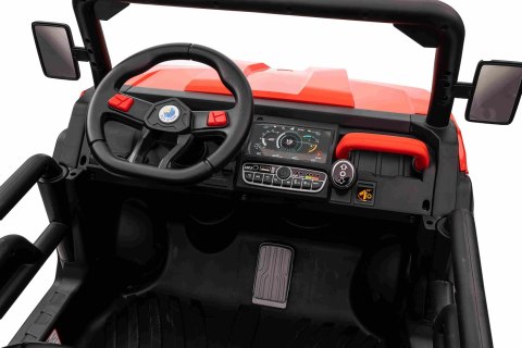 Auto Pick-Up Speed 900 dla dzieci Czerwony + Napęd 4x4 + Ruchomy kiper + Bagażnik + Pilot + Łopatka + Audio LED Auto Pick-Up Speed 900 dla dzieci Czerwony + Napęd 4x4 + Ruchomy kiper + Bagażnik + Pilot + Łopatka + Audio LED