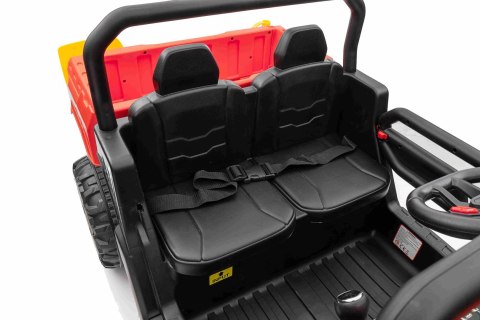 Auto Pick-Up Speed 900 dla dzieci Czerwony + Napęd 4x4 + Ruchomy kiper + Bagażnik + Pilot + Łopatka + Audio LED Auto Pick-Up Speed 900 dla dzieci Czerwony + Napęd 4x4 + Ruchomy kiper + Bagażnik + Pilot + Łopatka + Audio LED