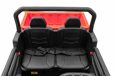 Auto Pick-Up Speed 900 dla dzieci Czerwony + Napęd 4x4 + Ruchomy kiper + Bagażnik + Pilot + Łopatka + Audio LED Auto Pick-Up Speed 900 dla dzieci Czerwony + Napęd 4x4 + Ruchomy kiper + Bagażnik + Pilot + Łopatka + Audio LED