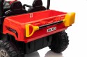 Auto Pick-Up Speed 900 dla dzieci Czerwony + Napęd 4x4 + Ruchomy kiper + Bagażnik + Pilot + Łopatka + Audio LED