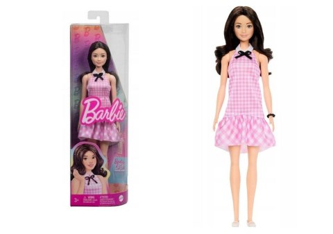 Barbie lalka Fashionistas sukienka różowa kratka Barbie lalka Fashionistas sukienka różowa kratka