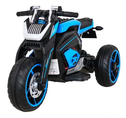 Motor Future na akumulator dla dzieci Niebieski + Panel audio + Wolny Start + Koła EVA Motor Future na akumulator dla dzieci Niebieski + Panel audio + Wolny Start + Koła EVA