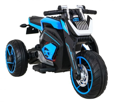 Motor Future na akumulator dla dzieci Niebieski + Panel audio + Wolny Start + Koła EVA Motor Future na akumulator dla dzieci Niebieski + Panel audio + Wolny Start + Koła EVA