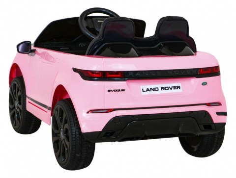Range Rover Evoque na akumulator dla dzieci Różowy + Pilot + Wolny Start + MP3 LED Range Rover Evoque na akumulator dla dzieci Różowy + Pilot + Wolny Start + MP3 LED