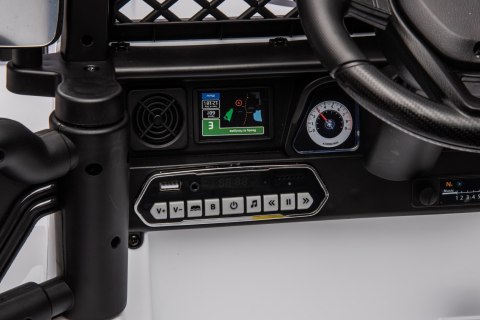 Toyota FJ Cruiser dla dzieci Biały + Pilot + Napęd 4x4 + Audio LED + EVA + Wolny Start Toyota FJ Cruiser dla dzieci Biały + Pilot + Napęd 4x4 + Audio LED + EVA + Wolny Start