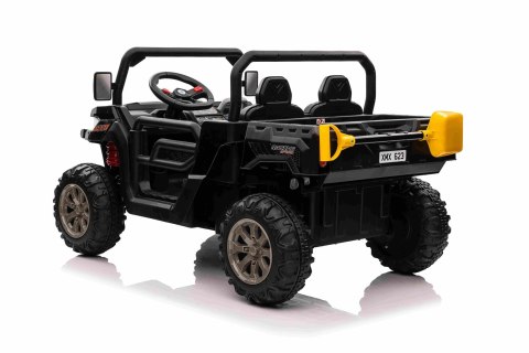 Auto Pick-Up Speed 900 dla dzieci Czarny + Napęd 4x4 + Ruchomy kiper + Bagażnik + Pilot + Łopatka + Audio LED Auto Pick-Up Speed 900 dla dzieci Czarny + Napęd 4x4 + Ruchomy kiper + Bagażnik + Pilot + Łopatka + Audio LED