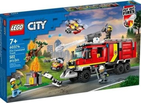 LEGO(R) CITY 60374 (3szt) Terenowy pojazd straży poż LEGO(R) CITY 60374 (3szt) Terenowy pojazd straży poż