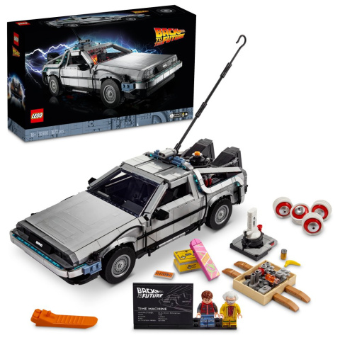 LEGO Icons 10300 Wehikuł czasu z „Powrotu do przyszłości” LEGO Icons 10300 Wehikuł czasu z „Powrotu do przyszłości”