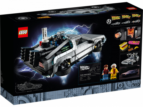 LEGO Icons 10300 Wehikuł czasu z „Powrotu do przyszłości” LEGO Icons 10300 Wehikuł czasu z „Powrotu do przyszłości”